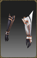 [Forefather's Silver Heart Elf Gloves (ATK)]