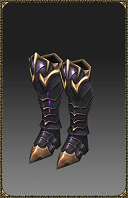 [Forefather's Silver Heart Knight Boots]