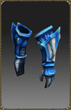 [Frosty Blue Eye Rune Mage Gloves]